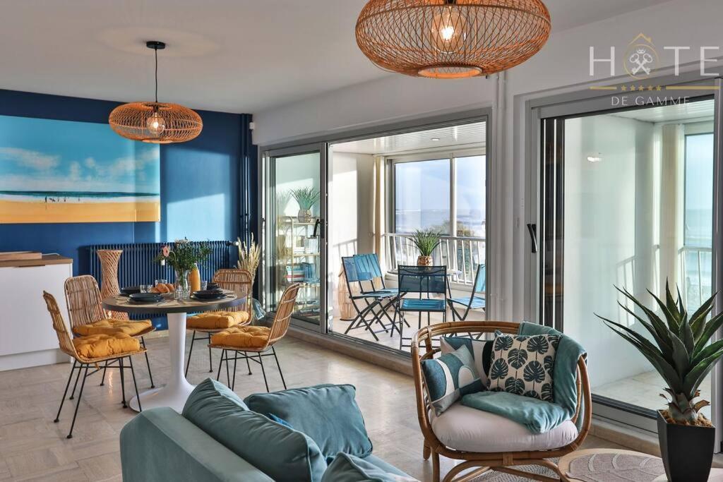 Appartement Central, Vue Mer Epoustouflante. Les Sables-dʼOlonne Zewnętrze zdjęcie