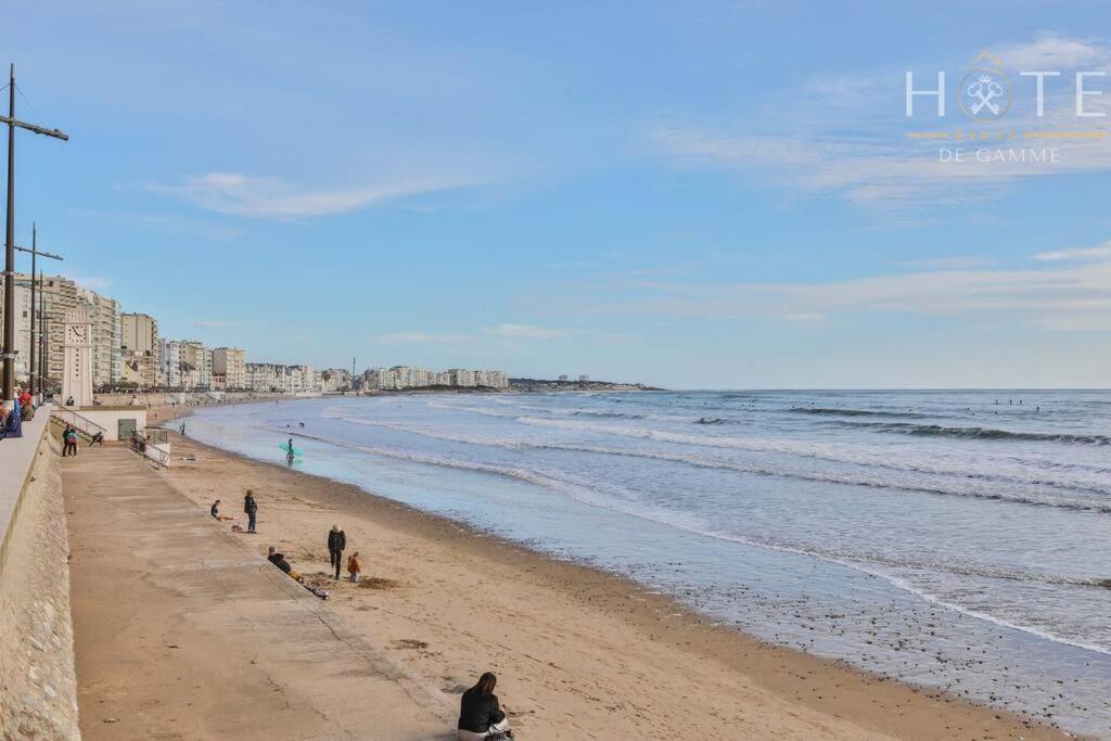 Appartement Central, Vue Mer Epoustouflante. Les Sables-dʼOlonne Zewnętrze zdjęcie