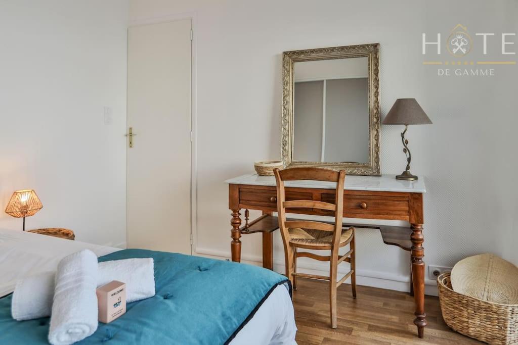 Appartement Central, Vue Mer Epoustouflante. Les Sables-dʼOlonne Zewnętrze zdjęcie